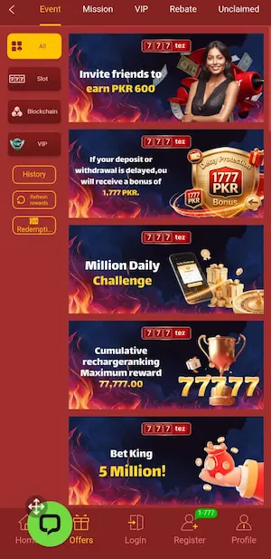 777TEZ Game APP